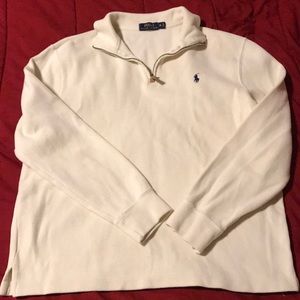 Mens Polo Zip up sweater